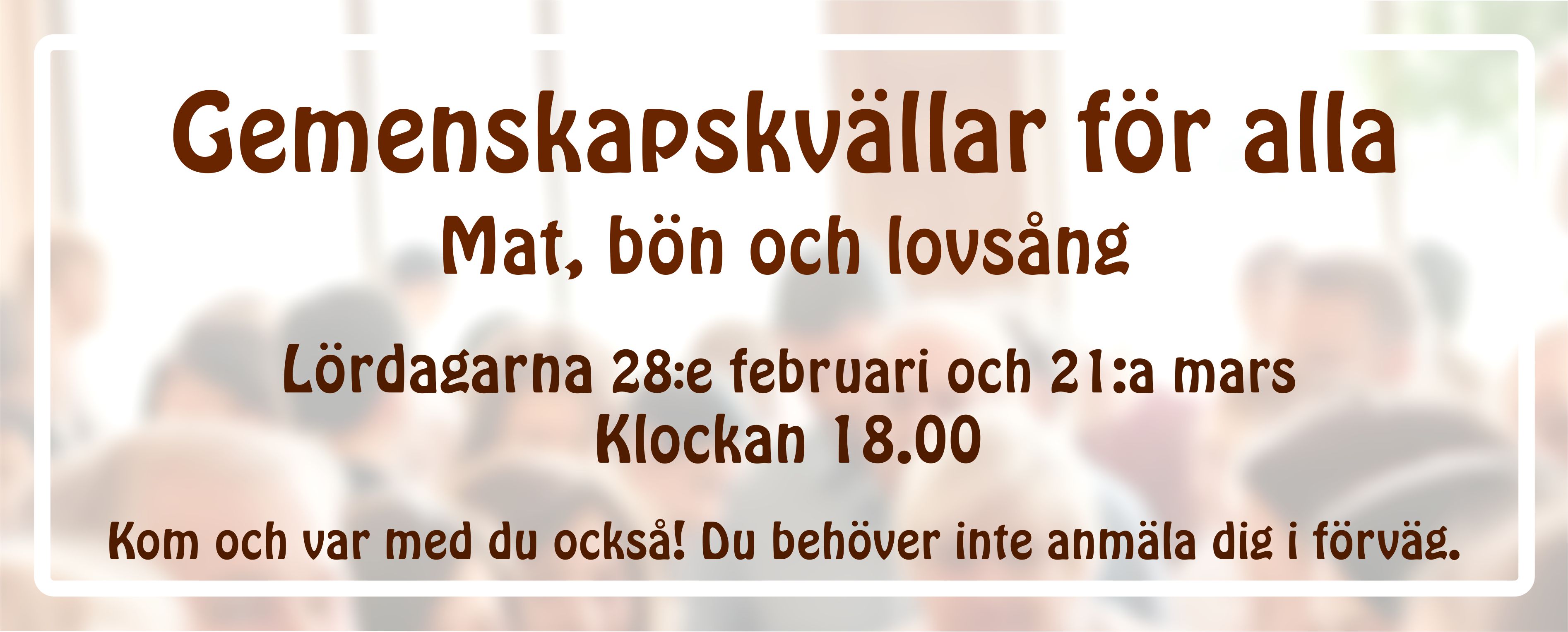 Gemenskapskvllar Bildspel VT2026 kurvor